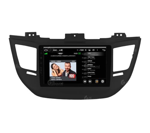 Autoradio für Für Hyundai Tucson Mit Basis-Radio (2015-2018) Android GPS Bluetooth WiFi USB DAB+ Touchscreen 9\ 8core Carplay AndroidAuto