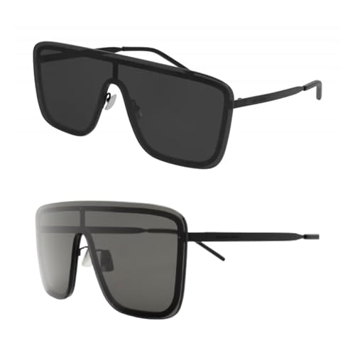 SAINT LAURENT SL 364 MASK shape Sunglasses + Bundle with eSHADES Luxury Eyewear Kit2