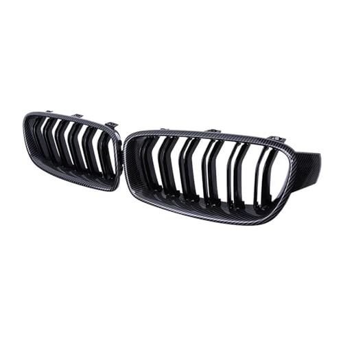 Calandre voiture Série 3 F30 F31 F35 style double lame finition premium