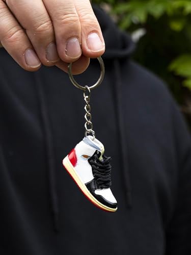 Image of CLA6 3D Sneaker Keychain | Miniature Shoe Keyring | Handcrafted And Hand-painted | Diverse Collection | Unisex