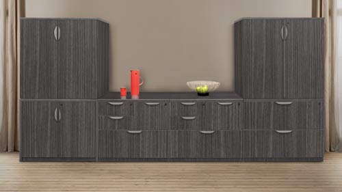 Regency Legacy Two Drawer Lateral File Cabinet, 36" X 24", Ash Grey #TOP6