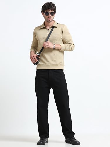 Image of Men's Linen Floral Printed Casual Cuban Collar Half Sleeve