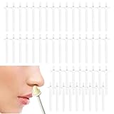 Jravezt 鼻毛ワックススティック 鼻毛脱毛 50個入り 使い捨て脱毛ロッド 鼻毛取り 毛除去ツール 鼻毛ケア 男女兼用 鼻毛ワックス用スティック