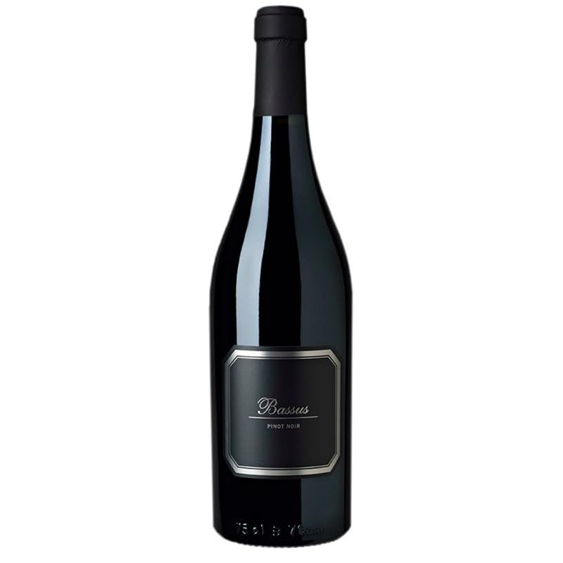 Bassus Pinot Noir Vino Tinto de Crianza elaborado en España, con 14,5% Vol., perfil elegante y aromático, ideal para maridar con platos delicados| 1 botella