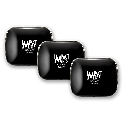 Image of Impact Mints Sugar Free Mints Fresh Mints 14g - Pack of 3, 42 g