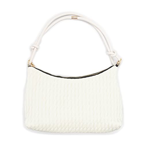 Naariian Quilted Shoulder Bags For Women,Small Hobo Handbags,Puffer Bag With Adjustable Strap(White Bag) #TOP3