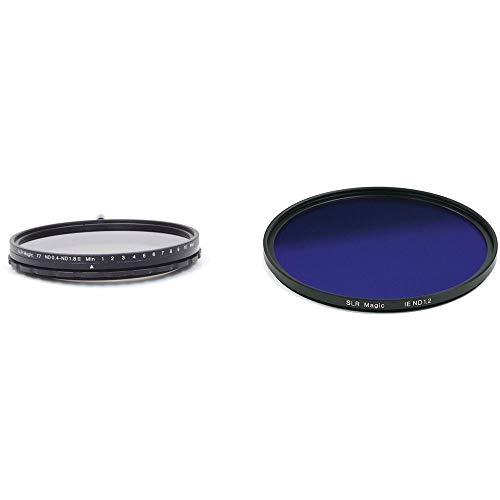 SLR MAGIC Variable ND 0.4-1.8 II Filter 77MM & IRND Filter 86MM Set (SLR77VND86IE)