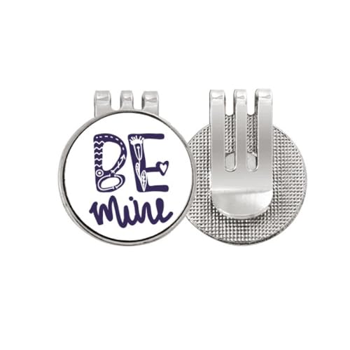 Marqueur de balle de golf de prestige Cute Be Mine en émail durable