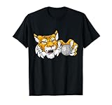 Golf Wildcat Bobcat Lynx Ball Cartoon