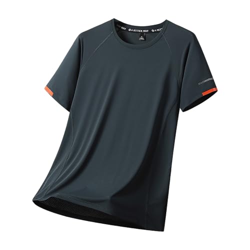 T-shirt homme manches courtes imprimé graphique original stretch