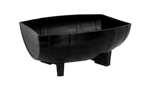 Kit 5 Vaso Jardineira Floreira Plástico Barril Plantas (CERAMICA)