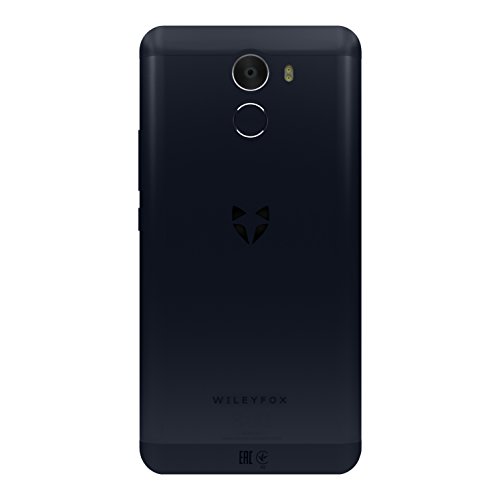 Wileyfox Swift 2 - Teléfono móvil Libre (Pantalla de 5 Pulgadas HD, 16 GB de Memoria Interna con 2 GB de RAM, Doble SIM 4G, Sistema operativo Android Nougat 7.1.1), Color Negro