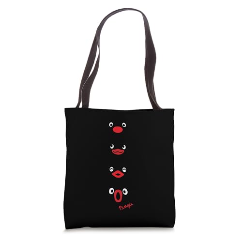 Pingu - Faces of Pingu Tote Bag
