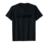 Strasbourg Frankreich City Skyline Silhouette Umrisse Skyline T-Shirt