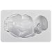 Funshowcase Large Sleeping Baby Silicone Mold for Cake Decoration Candy Soap Making
