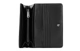 Mandarina Duck Damski portfel Mellow Leather P2FZP52, czarny, 19x10x2 (L x H x W)