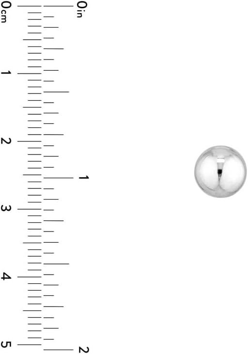 925 Sterling Silver Rhodium Plated Ball Post Earrings Ball Earring for Women in