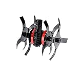 Nihig 土起こし・除草用多機能ホイール 雑草除去と 小型 軽量 高効率 除草 使いやすい 丈夫で耐久性があり ガーデンロータリー耕うん機 庭園 芝刈り機 雑草対策 (新しい緩め輪 26×9)