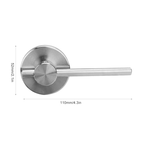 Latch Indicating Lock, Privacy Indicator Türschloss Vacant Engaged Indicating Lock für Badezimmer WC Öffentliche Toilette Toilette Privacy Partition Door