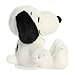 Aurora® Adorable Peanuts® Shoulderkins™ Snoopy Stuffed Animal - Officially Licensed Toys for All Snoopy Fans - Nostalgic Gift for Adults and Birthday Celebrations - White 4.5 Inches