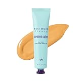 Westmore Beauty Supreme Creme All-Over Complexion Perfector – Long-Lasting CC Cream Foundation - Waterproof & Transfer-Resistant Skin Tint - 1 Oz (Medium)