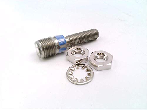 RADWELL RAD01076 PNP OUTPUT, NORMALLY OPEN OUTPUT, PROXIMITY SENSOR, 2MM RANGE, SHIELDED, 4-PIN M12 QD, CYLINDRICAL, 8MM THREADED BODY