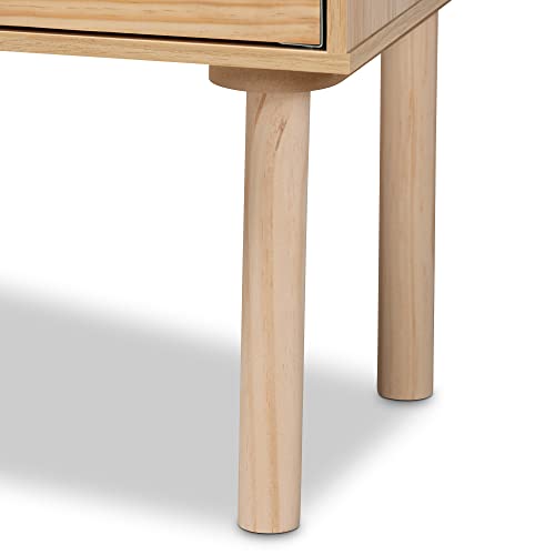 Baxton Studio Maclean Multipurpose Shelving And Cabinets, One Size, Beige/Natural Brown #TOP7