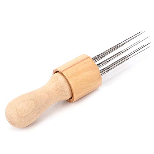 8 agulhas de metal duro e resistente de feltro de lã durável, kits populares e práticos de feltro de