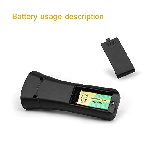 Moh Handheld Dog Repellent, Dual Channel Electronic Animal Repellent, Handy Ultrasonic Dog Deterrent for Outdoor Camping Garden, Bark Stopper + Good Behavior Dog Training