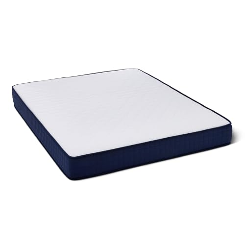 Amazon Basics Colchón de Espuma Viscoelástica, Dureza 3, Firmeza Media, 21cm de Altura, Tamaño 150 x 190cm