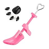 WYYHAA Estirador de zapatos para mujer de tacón alto, expansor de zapatos de plástico ajustable en 4 direcciones, forma de árbol