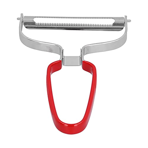 Rebanadora de repollo, trituradora de lechuga, pelador de verduras Manual multifuncional herramienta para pelar pepino de frutas para repollo zanahoria(rojo)