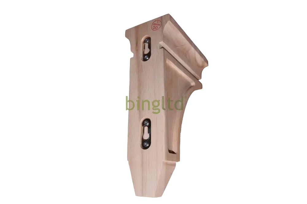 BingLTD - 10" Tall Corbel Traditional Solid Maple - 1 PC (C1073M-MA-UNF)
