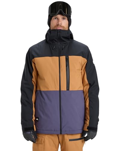 Quiksilver Sycamore Block 20K Snowjacke Braun L
