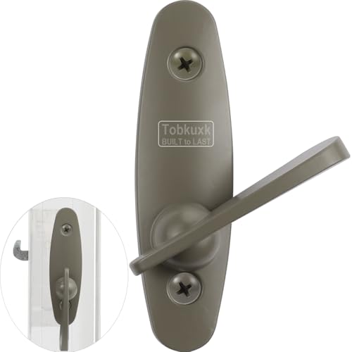 Thumb Latch for Andersen Sliding Door Lock Replacement, Heavy-Duty Zinc Alloy Gliding Door Lock...