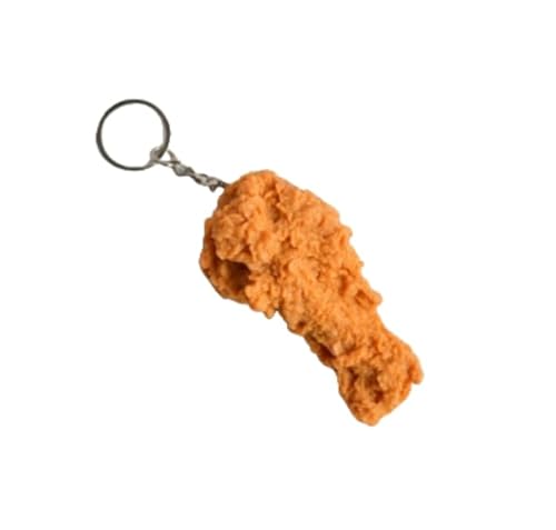 Imitation Food Keychains French Fries Chicken Nuggets Chicken Wings Eggs