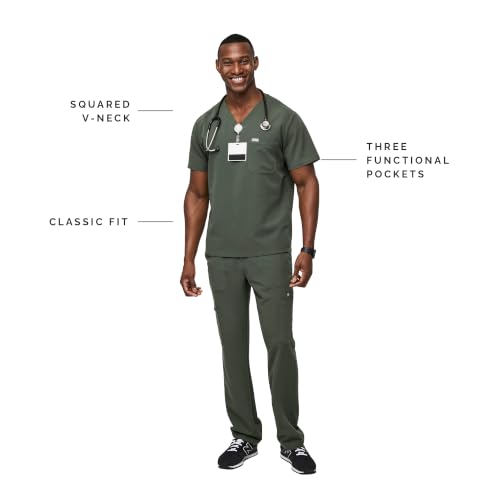 Image of FIGS Chisec Scrub Top for Men