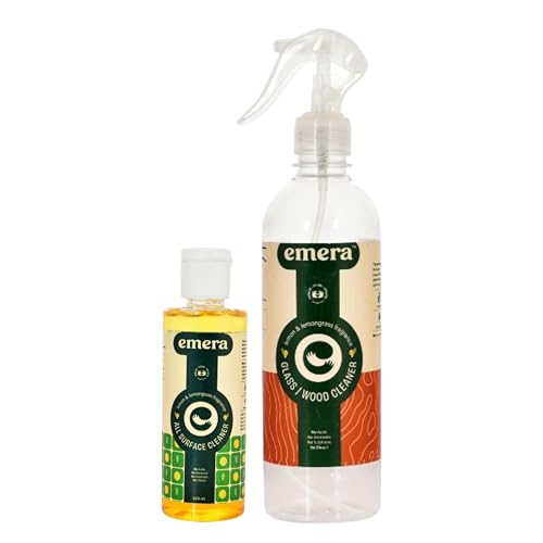 Emera Glass & Surface Cleaner Kit – Concentrate Makes 3 Litres | ...