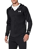 Under Armour Select Warm Up Jacket Parte Superior del Calentamiento, Hombre, Negro, MD