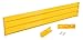 Vestil GR-F3R-DI-7-YL Structural Guard Rail, Yellow, 78" Length, 15" Height