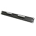 Vertical Cable Cat6 12 Port 19" Horizontal Rackmount 1U Patch Panel