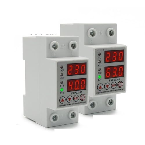 Protection surtension réglable 40A 63A 80A avec coupure automatique