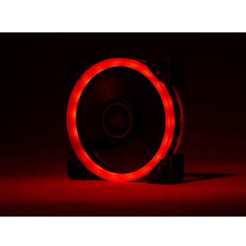 Image of Rosewill RGBF-23001 120mm Dual Ring Addressable RGB Case Fan Hub Set, True RGB LED Case Fans (5-Pack) and 8-Port Fan Hub, Ultra Quiet Cooling with Long Life Rifle Bearings