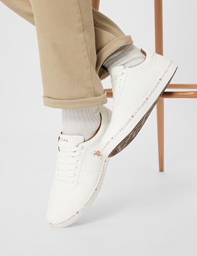 Image of USPA Men|Conrad 3.0|Off White Stylish Casual Sneaker Shoes for Man