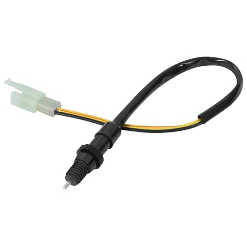Tunejoy Interruptor de Luz de Freno Trasero de Moto 2 Cables para El éctrico Racing Scooter Mini Dirt Bike ATV 4 Wheeler Quad Ciclomotor