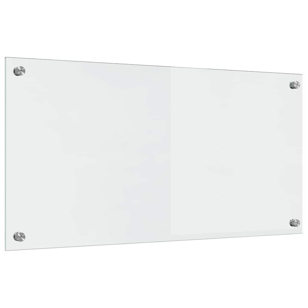 Generisch Küchenrückwand 2 pcs Transparent 80 x 40 cm Gehärtetes Glas,Heim Garten,Küche Esszimmer,Küchenhelfer -utensilien-3415533