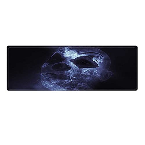 Tapis de souris gaming XXL 1000x500 mm avec design visage abstrait