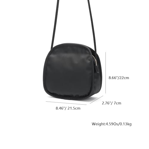 Canvas Small Round Bag—Unique Round Design Women's Crossbody Bags for Fashion and Large Capacity2