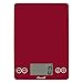 Escali 157R2 waga cyfrowa, szkło, plastik, Rio czerwona
