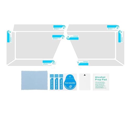Film Protection d'Écran Haute Clarté pour Moto Tracer 9 et 900 GT 2021 2022 (2 Pièces)